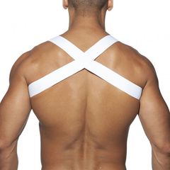 Sexy Harness for Men White Pump os