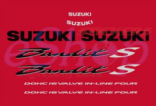 Αυτοκόλλητα σετ για Suzuki GSF Bandit 600 S version 2001 - 2004