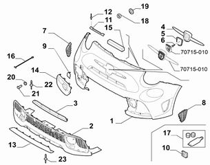 735643994	ΠΡΟΦΥΛΑΚΤΗΡΑΣ ΕΜΠΡ. ABARTH 2016-2019