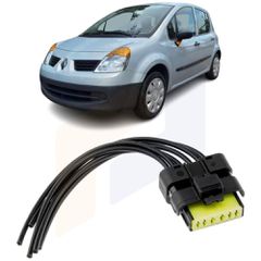 Πρίζα εγκεφάλου γρύλου παραθύρου για Renault Modus 2005 2006 2007 2008 2009 2010 2011 2012 2013 440776D