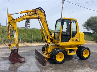 Εκσκαφέας Με Λάστιχα Komatsu 2001 PW95 **10.000kg**-thumb-1