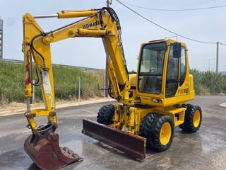Εκσκαφέας Με Λάστιχα Komatsu 2001 PW95 **10.000kg**-thumb-3