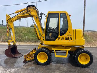 Εκσκαφέας Με Λάστιχα Komatsu 2001 PW95 **10.000kg**-thumb-4