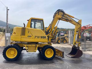 Εκσκαφέας Με Λάστιχα Komatsu 2001 PW95 **10.000kg**-thumb-13
