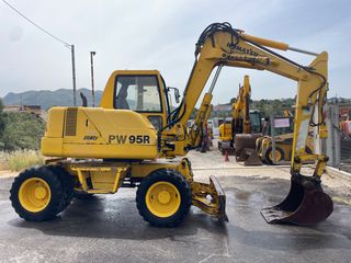 Εκσκαφέας Με Λάστιχα Komatsu 2001 PW95 **10.000kg**-thumb-14