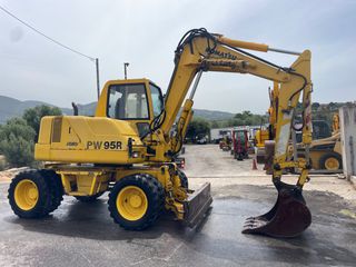 Εκσκαφέας Με Λάστιχα Komatsu 2001 PW95 **10.000kg**-thumb-15