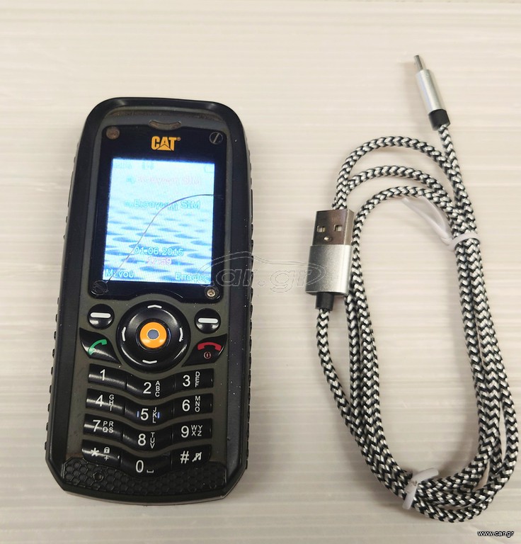 CAT B25 Κινητό τηλέφωνο Dual Sim Black (Ελληνικό μενού) A9066 ΤΙΜΗ