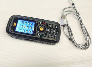 CAT B25 Κινητό τηλέφωνο Dual Sim Black (Ελληνικό μενού) A9066 ΤΙΜΗ-thumb-2