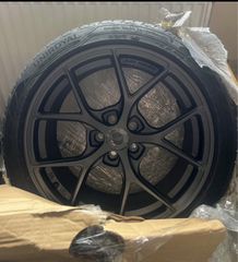 Ζάντες JR SL01 5x112 7,5x17 
Λάστιχα Uniroyal με ημερομηνία μέσα του 23´ , 215/45/17 
ΟΛΑ ΚΑΙΝΟΥΡΓΙΑ, ΑΧΡΗΣΙΜΟΠΟΙΗΤΑ. ΔΩΡΟ 4 ΑΝΑΡΤΗΣΕΙΣ ST !!!!!