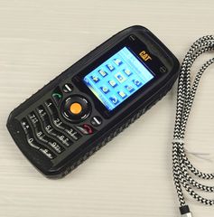 CAT B25 Κινητό τηλέφωνο Dual Sim Black (Ελληνικό μενού) A9066 ΤΙΜΗ-thumb-1