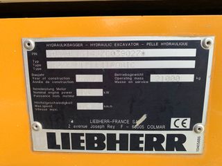 Εκσκαφέας Με Ερπύστριες Liebherr 2014 R 922 NLC-thumb-46