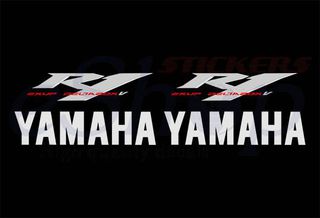 Αυτοκόλλητα σετ για YAMAHA YZF R1 2004 2005 Μαύρη έκδοση