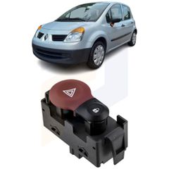 Διακόπτης αλάρμ για Renault Modus 2005 2006 2007 2008 2009 2010 2011 2012 2013 252103766R