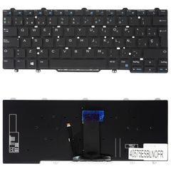 Teclado Español para Portátil - Spanish Laptop Keyboard για Dell Latitude 3340 E3340 3350 E5450 E7450 5480 5488 7480 7490 X5F72 0X5F72 FTTYH 0FTTYH 00M14 000M14 ES No Frame Backlight Black ( Κωδ.40575