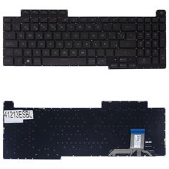 Teclado Español para Portátil - Spanish Laptop Keyboard για Asus ROG Strix G17 G713 G713QR G713QM G713RX G713RS G713PI G713PV G733 G733PZ G733PY G733ZM G733ZS G733ZW G733ZX 0KNR0-691DUS00 ΕS No Frame