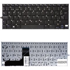 Teclado Español para Portátil - Spanish Laptop Keyboard για Dell Inspiron 11 3000 3147 3148 3138 P20T 3152 3153 3157 3158 7130 P20T002 P20T001 7W4K6 07W4K6 FPRN8 0FPRN8 ES No Frame Black ( Κωδ.40392ES
