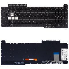 Teclado Español para Portátil - Spanish Laptop Keyboard για Asus ROG Strix G17 G713 G713QR G713QM G713RC G713RS G713PI G713PV 0KNR0-691DUS00 0KNR0-691DUK00 6037B0237501 V202926FS1 V202961B ES No Frame