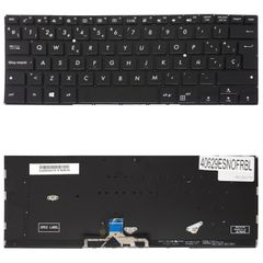 Teclado Español para Portátil - Spanish Laptop Keyboard για Asus UX461 UX461U UX461UA UX461UN 0KNB0-262AUS00 9Z.NENBQ.101 90NB0GD1-R30080 AEBKQU00010 ES No Frame Backlight Black ( Κωδ.40629ESNOFRBL )