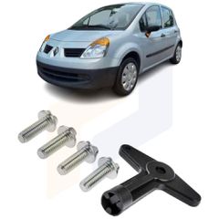 Βίδες για καπάκι ζάντας σετ για Renault Modus 2005 2006 2007 2008 2009 2010 2011 2012 2013 7700422600