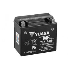 Μπαταρία Yuasa YTX12-BS 12V MF Battery Capacity 20hr 10.5 (Ah):EN1 (Amps): 180CCA eautoshop gr