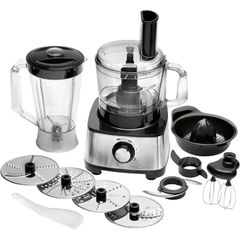 PROFI COOK 153-0081 Πολυμίξερ 1200W με Κάδο 1.75lt και Κανάτα Μπλέντερ Ασημί PC-KM 1063