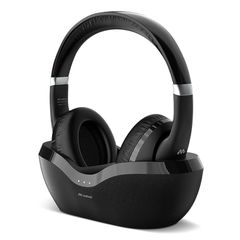 MELICONI 070-0641 Ασύρματα / Ενσύρματα Over Ear Ακουστικά με 20 ώρες Λειτουργίας και Quick Charge Μαύρα HP FLASH EVO BASE