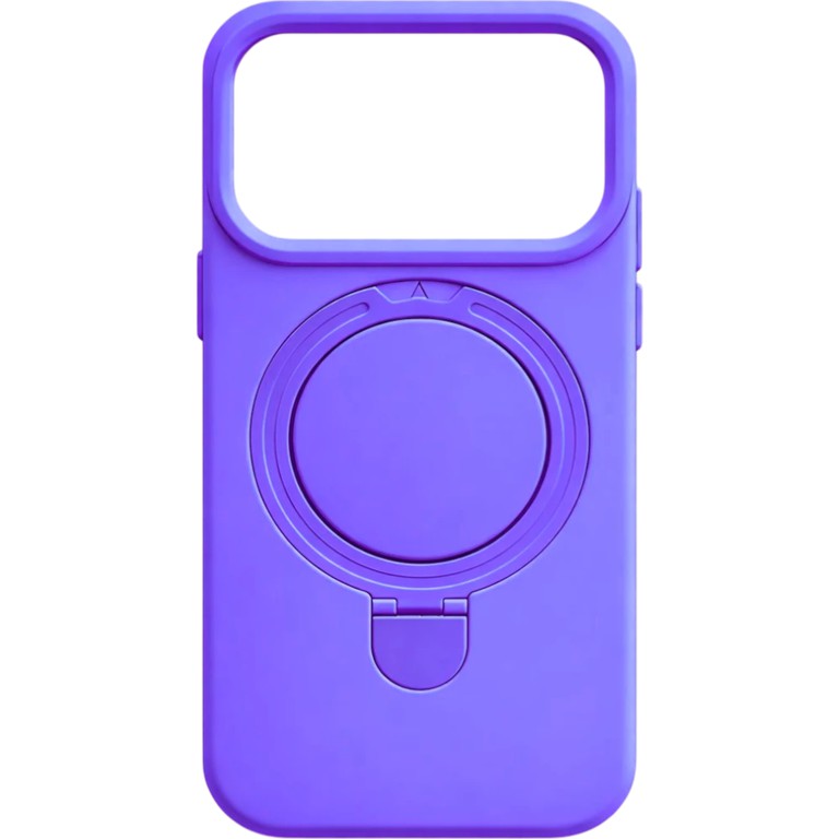 Obastyle Kickstand Silicon Case for iPhone 17 Pro Purple
