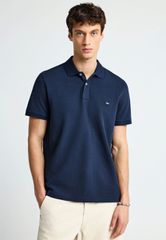 Funky Buddha Ανδρική Essential μπλούζα πόλο από βαμβάκι FBM013-001-11