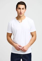 Funky Buddha Ανδρικό βαμβακερό t-shirt με v-neck FBM013-004-04