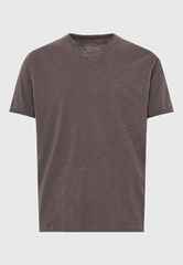 Funky Buddha Ανδρικό βαμβακερό t-shirt με v-neck FBM013-004-04