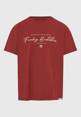 Funky Buddha Ανδρικό T-shirt με λογότυπο FBM013-022-04