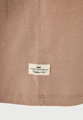 Funky Buddha Ανδρικό μονόχρωμο T-shirt - The basics collection FBM013-001-04-thumb-2