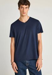 Funky Buddha Ανδρικό T-shirt με V λαιμόκοψη - The basics collection FBM013-002-04