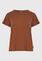 Funky Buddha Γυναικείο T-shirt από οργανικό βαμβάκι - The basics collection FBL013-103-04