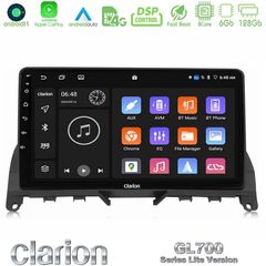 Clarion GL700 Lite Series 8Core Android11 6+128GB Mercedes C-Class W204 2008-2011 Navigation Multimedia Tablet 9" Με Carplay