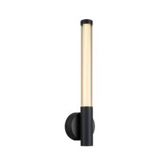 Επιτοίχιο Φωτιστικό CANDELERA LED 7W CCT 490lm – Αμμώδες Μαύρο Αλουμινίου, SMD, IP20, 100x85x440mm