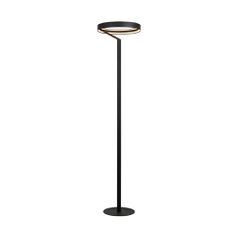 Φωτιστικό Δαπέδου ROLLIE LED 43W Dimmable 2700K 2150lm – Αμμώδες Μαύρο Αλουμινίου, SMD, IP20, 385x1700mm