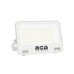 Προβολέας LED SMD 50W 3CCT 5000lm, RA>80, στεγανός IP66, 185-265V Λευκός
