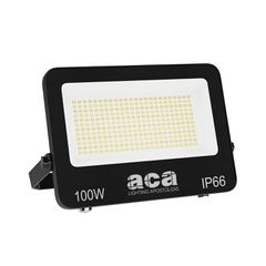 Προβολέας LED SMD 100W 3CCT 10000lm, RA>80, στεγανός IP66, 185-265V Μαύρος