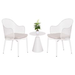 ΣΕΤ LOUNGE 3TMX ΕΞ.ΧΩΡΟΥ OREGO HM21106.02 ΑΛΟΥΜΙΝΙΟ ΣΕ ΛΕΥΚΟ
