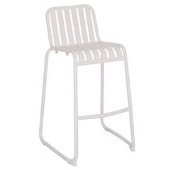ΣΚΑΜΠΟ ΜΠΑΡ ΑΛΟΥΜΙΝΙΟΥ RACHEL HM6341.02 ΛΕΥΚΟ 47x56,5x98,5Υεκ.