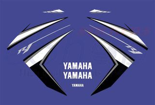 Αυτοκόλλητα σετ για YAMAHA YZF R1 2007 Μπλε έκδοση