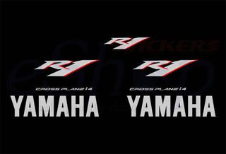 Αυτοκόλλητα σετ για YAMAHA YZF R1 2010 Μαύρη έκδοση
