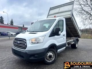 Dump Van Ford 2016 TRANSIT-ΑΝΑΤΡΟΠΗ-AC-ΔΙΠΛΟΙ ΤΡΟΧΟΙ-ΟΔΗΓΕΙΤΕ ΜΕ ΔΙΠΛΩΜΑ ΙΧ