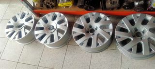 Ζάντες Τετράδα-- CITROEN C4 --17''--(Μοντ-2007-2012)--CERMANY--ζάντα αλουμινίου 6.5JX17 ET26--4x108 (Σαν καινούργιες μαζί και δυο τάπες κέντρου)-thumb-1