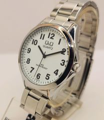 Q&Q C214J204Y Silver Stainless Steel Bracelet Α9546 ΤΙΜΗ 90 ΕΥΡΩ