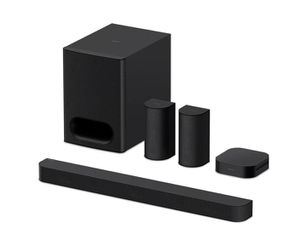 Sony HTS60.CEL Soundbar 5.1 CH, 1000W, Subwoofer, Bluetooth, Wall-Mountable