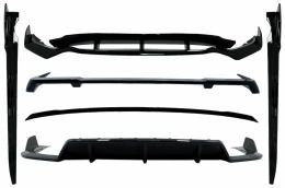 Κιτ αμαξώματος Aero κατάλληλο για BMW X5 G05 (2018-2022) M-Tech Black Knight Design Piano Black