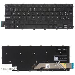 Teclado Español para Portátil - Spanish Laptop Keyboard για Dell Latitude 14 3400 3310 3390 Vostro 5481 5482 Inspiron 5488 5480 5485 5491 0VGR8N VGR8N 046MX5 46MX5 06CY26 ES No Frame Black ( Κωδ.40824