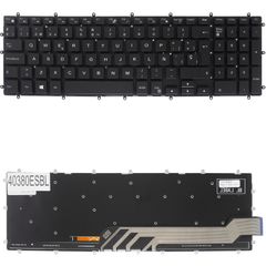 Teclado Español para Portátil - Spanish Laptop Keyboard για Dell G Series G3 3500 3590 G5 5500 SE 5505 5587 0X1R2N X1R2N 0GGVTH GGVTH 0KJFJT KJFJT PK131Q03A05 ES No Frame Backlight Black ( Κωδ.40380ES